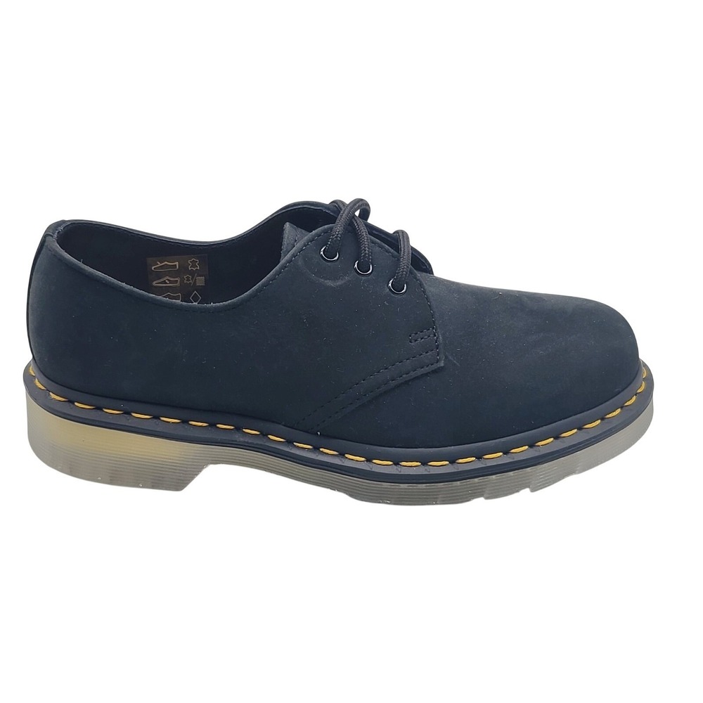 Dr. Martens 1461 Iced II Black Buttersoft Leather Oxford Shoes Women's 6 Men's 5